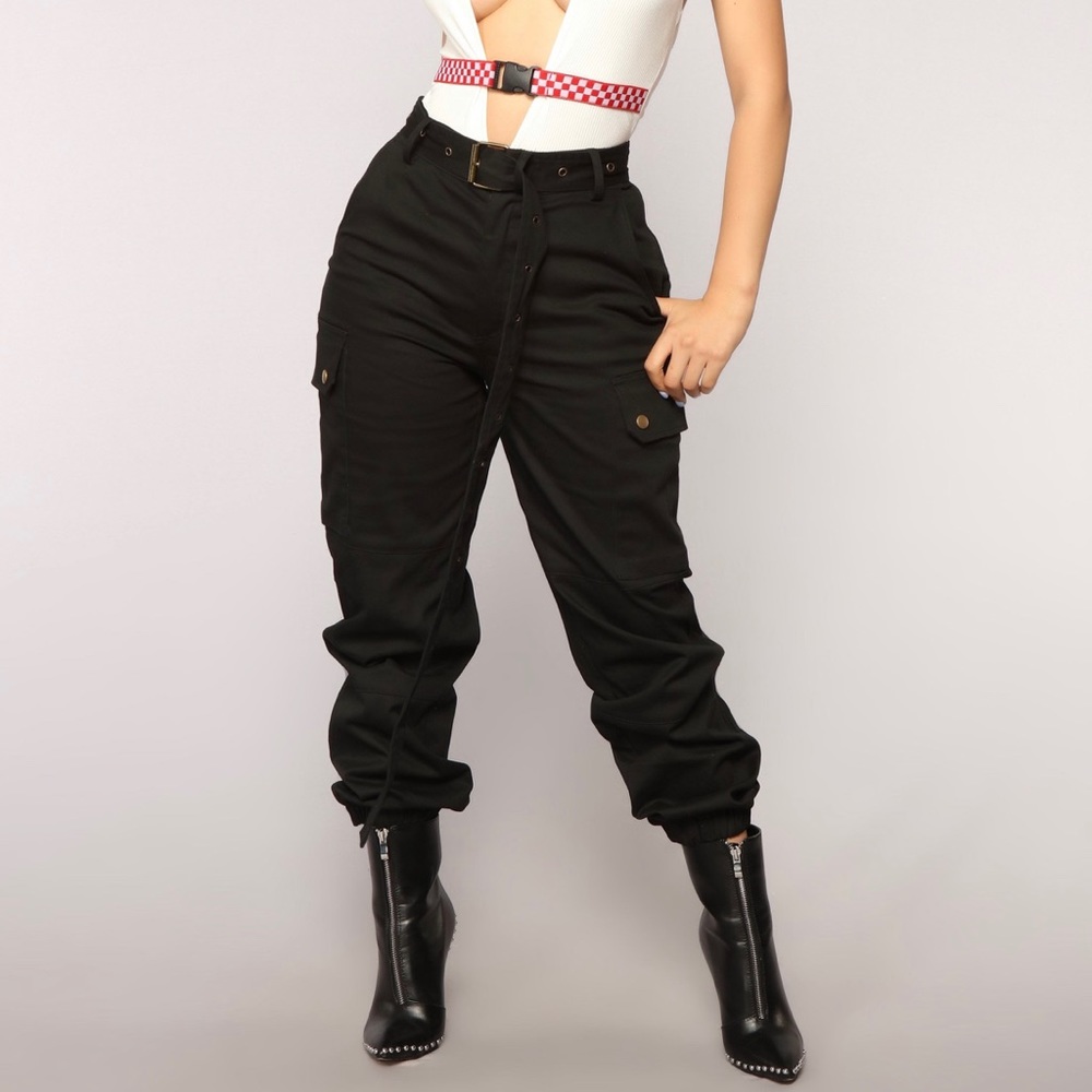 Cargo Black Pants